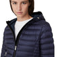 Piumino Corto Donna Ciesse Piumini 800Fp Vera Piuma Con Cappuccio Aghata 233CFWJ02098N1C10D
