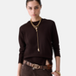 Maglia A Girocollo Donna Liu Jo Con Spacchi Laterali  WF6418MA16R