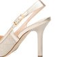 Sling Back  Donna Nero Giardini In Tessuto Lurex  E615430DE