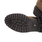Stivaletti Chelsea Donna Nero Giardini Tomaia in pelle, cinturino decorativo con fibbia, inserti elastici, punta tonda, suola carrarmato, Made in Italy  I618021D
