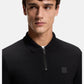 Polo Manica Corta Uomo Boss Con Zip  50537507