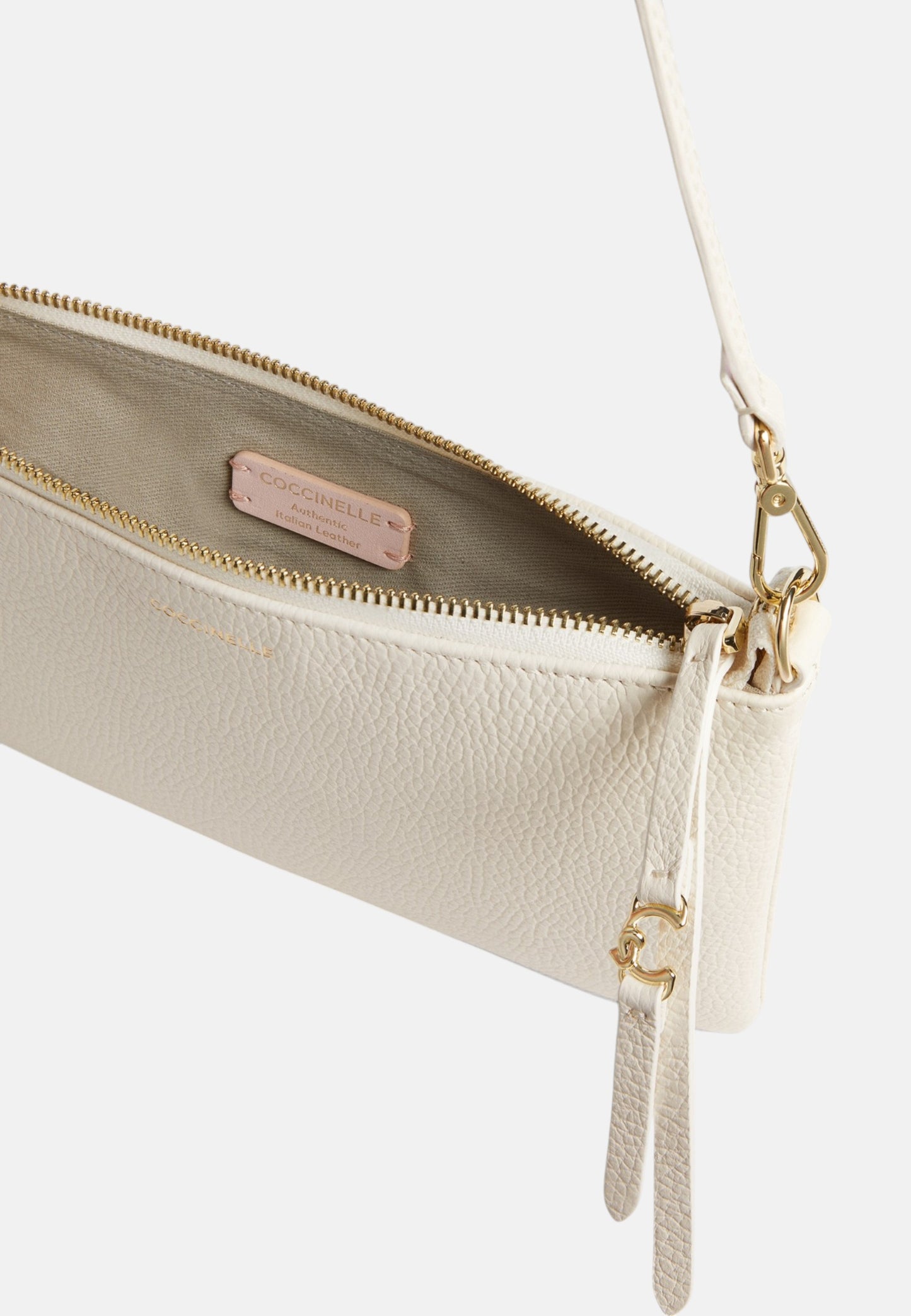 Borsa A Spalla Donna Coccinelle In Pelle Martellata Coccinelle C-Easy Mini E5SHA520101