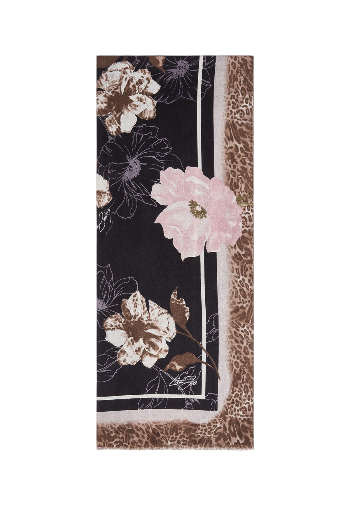 Sciarpa  Donna Liu Jo Flower Maculata 180x70  2F6065T2745