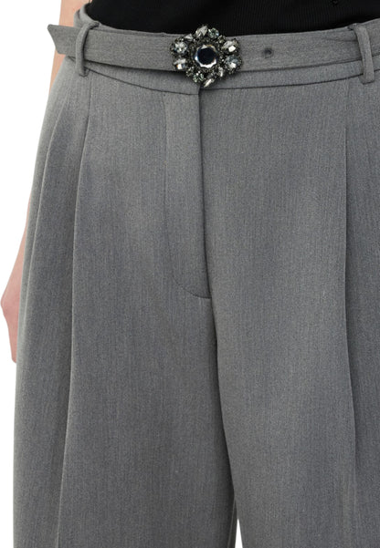 Pantaloni  Donna Liu Jo Palazzo Con Pieghe  MF5269TS224