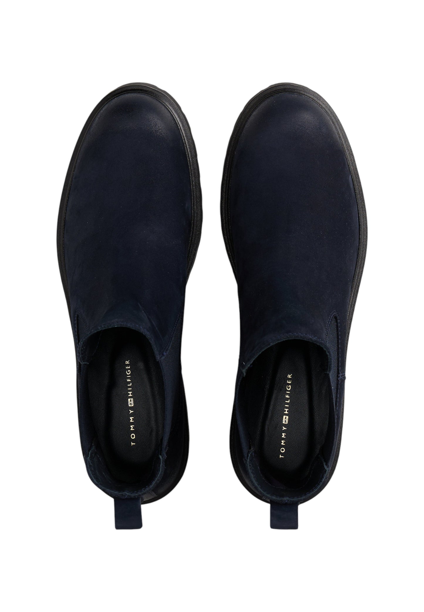 Stivaletti Chelsea Donna Tommy Hilfiger  Th Nubuck Cleated FW0FW09041