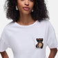 T-Shirt Manica Corta Donna Liu Jo Bear Liujo Eco Line WA6414JS923