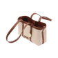 Borsa A Spalla Donna Trussardi Shopper Small In Canvas E Pelle Elba Z774E006475N