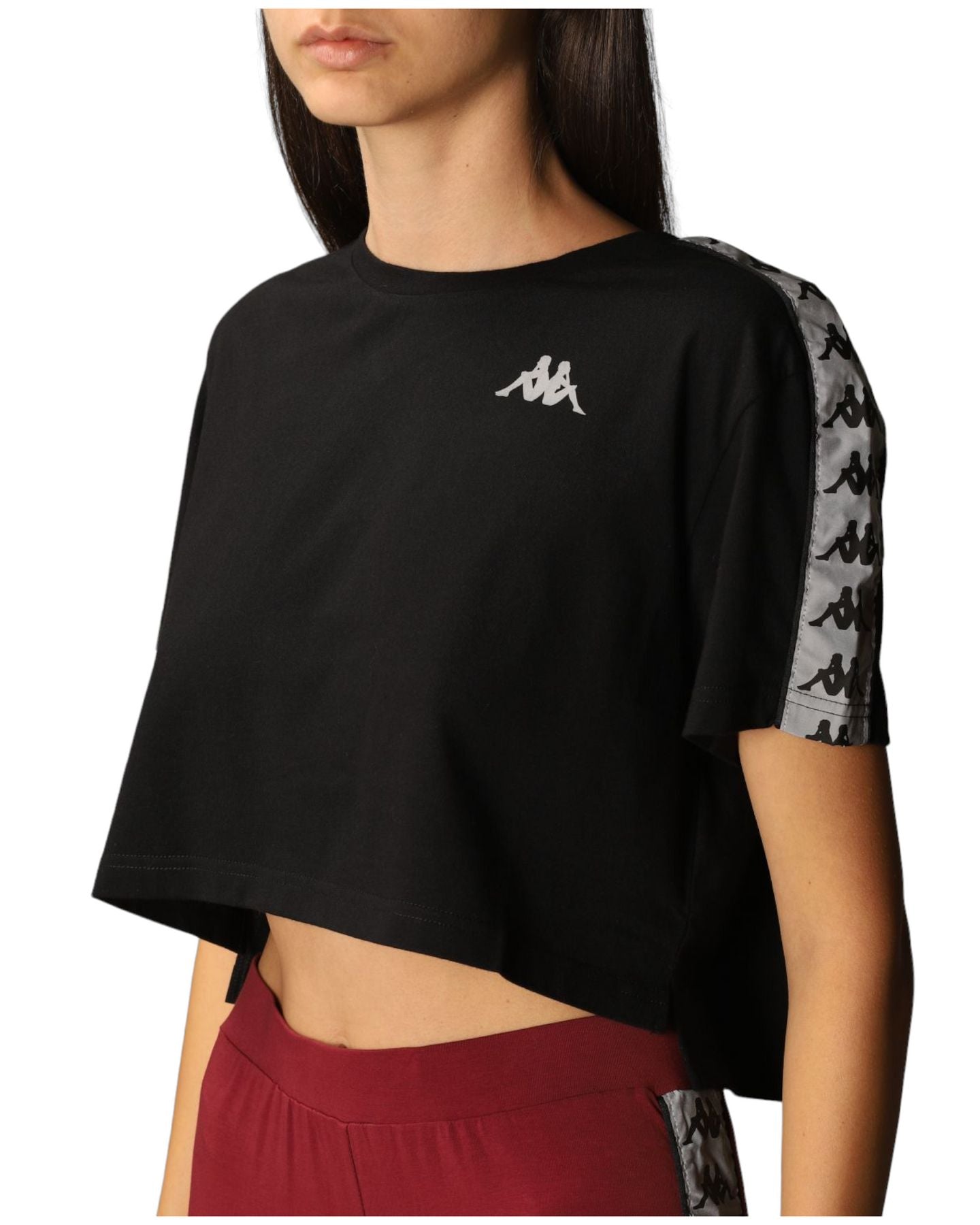 T-Shirt Manica Corta Donna Kappa Crop  3113L3W