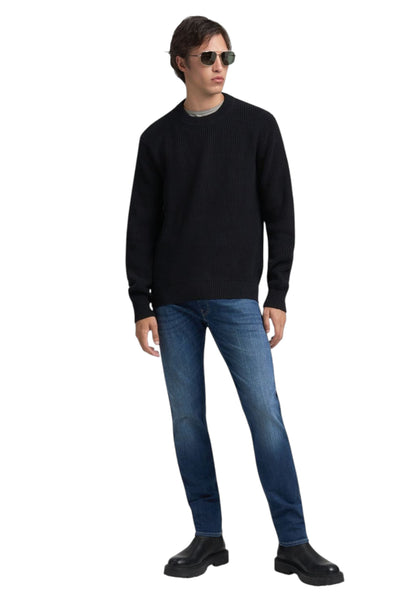 Maglione A Girocollo Uomo Replay A Costine  UK4722.000.G23788