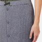 Gonna Midi Donna Liu Jo In Maglia Fitted  WF6040MS052