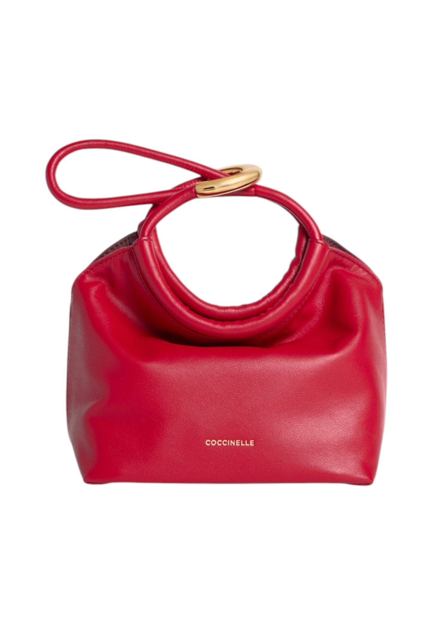 Borsa A Mano Donna Coccinelle In Pelle Liscia Coccinelle Finn Pouch Small E1UAA580101