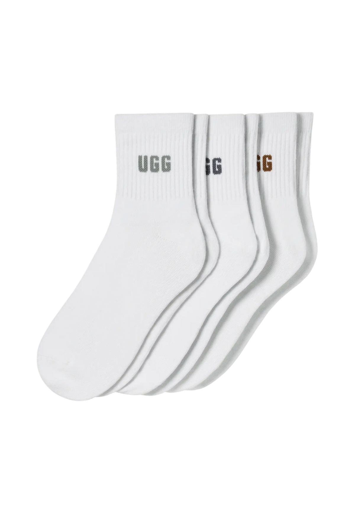 Calze  Donna Ugg  W Quinlin Logo Quarter 3 Pack 1181412