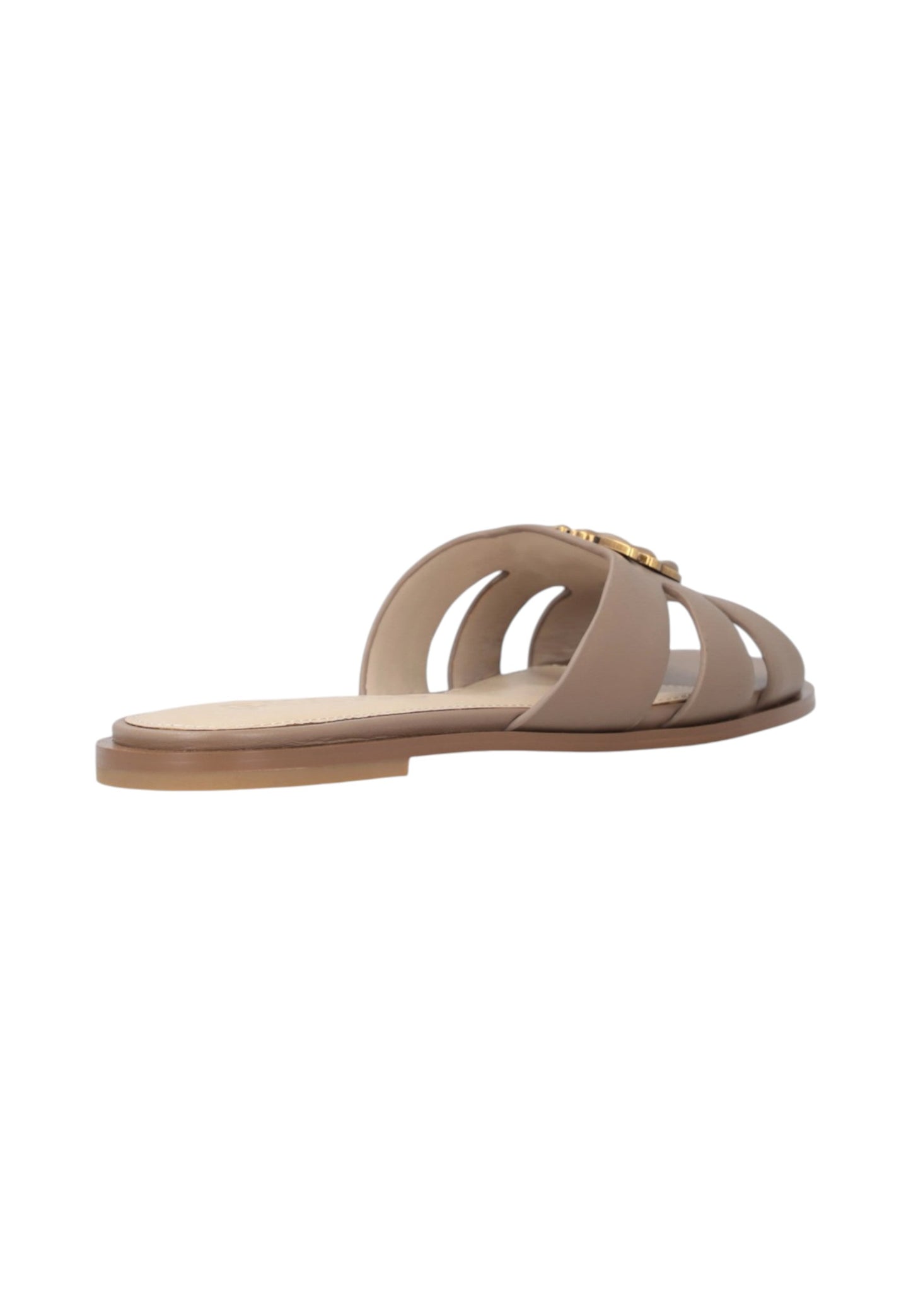 Ciabatte  Donna Pinko In Pelle Di Vitello Con Logo Love Birds Milly 04 SD0463P001