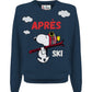 Maglione A Girocollo Uomo Mc2 Saint Barth Snoopy Apres Ski Heron C HER0011