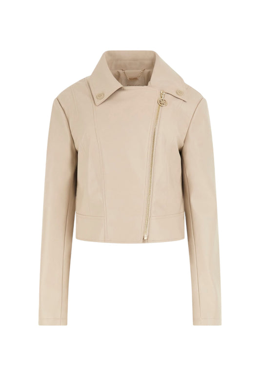 Giacca In Pelle Sintetica Donna Guess  Clemence