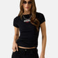 T-Shirt Manica Corta Donna Guess Slim Gj Rib Emb W4YI64KA0H1
