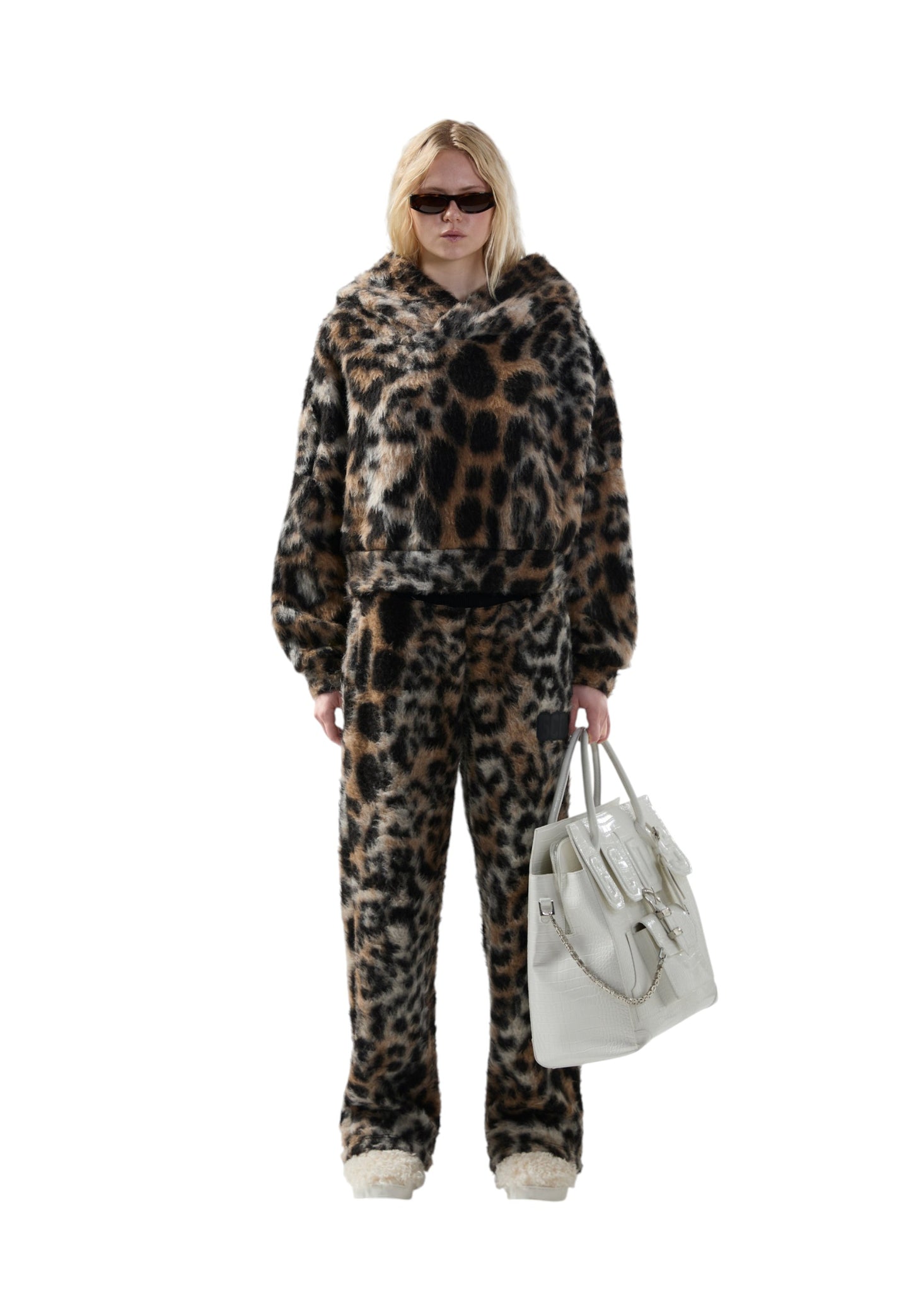 Felpa Con Cappuccio Uomo Gcds  Animalier B2CM1923TS4