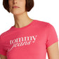 T-Shirt Manica Corta Donna Tommy Jeans  Tjw Slim Essential L