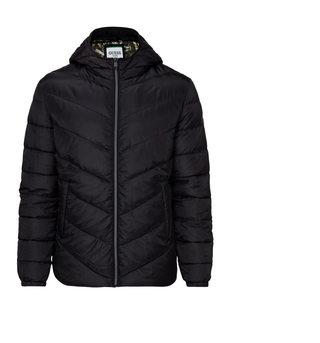 Piumino Con Cappuccio Uomo Guess   M0YL45WD2T0