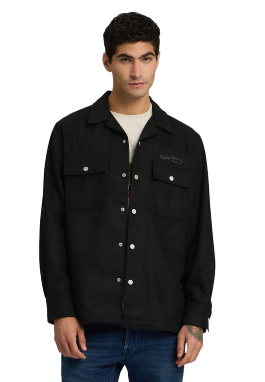 Giacca Invernale Uomo Replay In Misto Lana  M8496 .000.85344