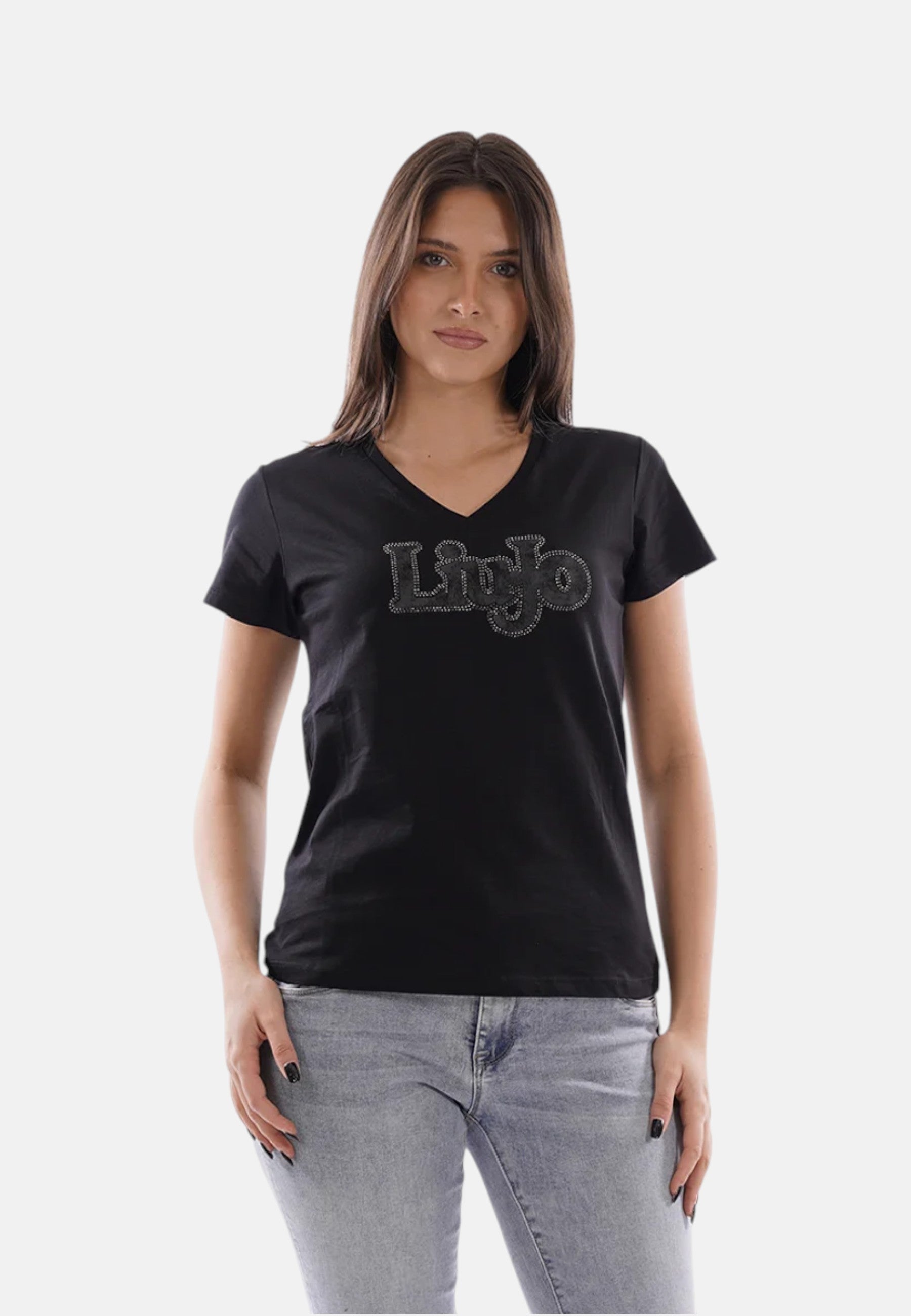 T-Shirt Manica Corta Donna Liu Jo LiuJo Washed Eco Line TA6057JS923