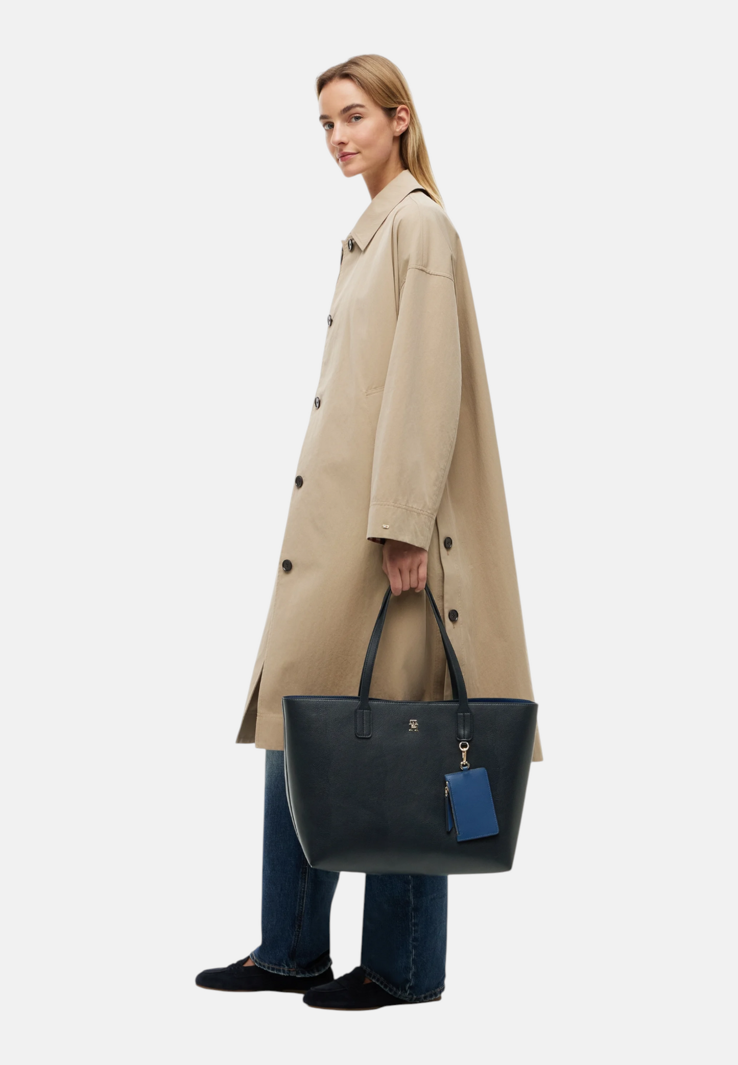 Borsa A Spalla Donna Tommy Hilfiger Tote Th Icon AW0AW18724