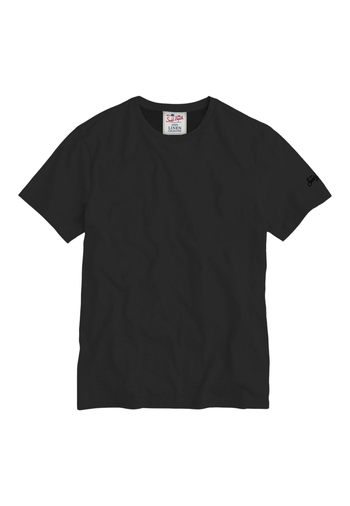 T-Shirt Manica Corta Uomo Mc2 Saint Barth In Lino Ecstasea N ECS0003