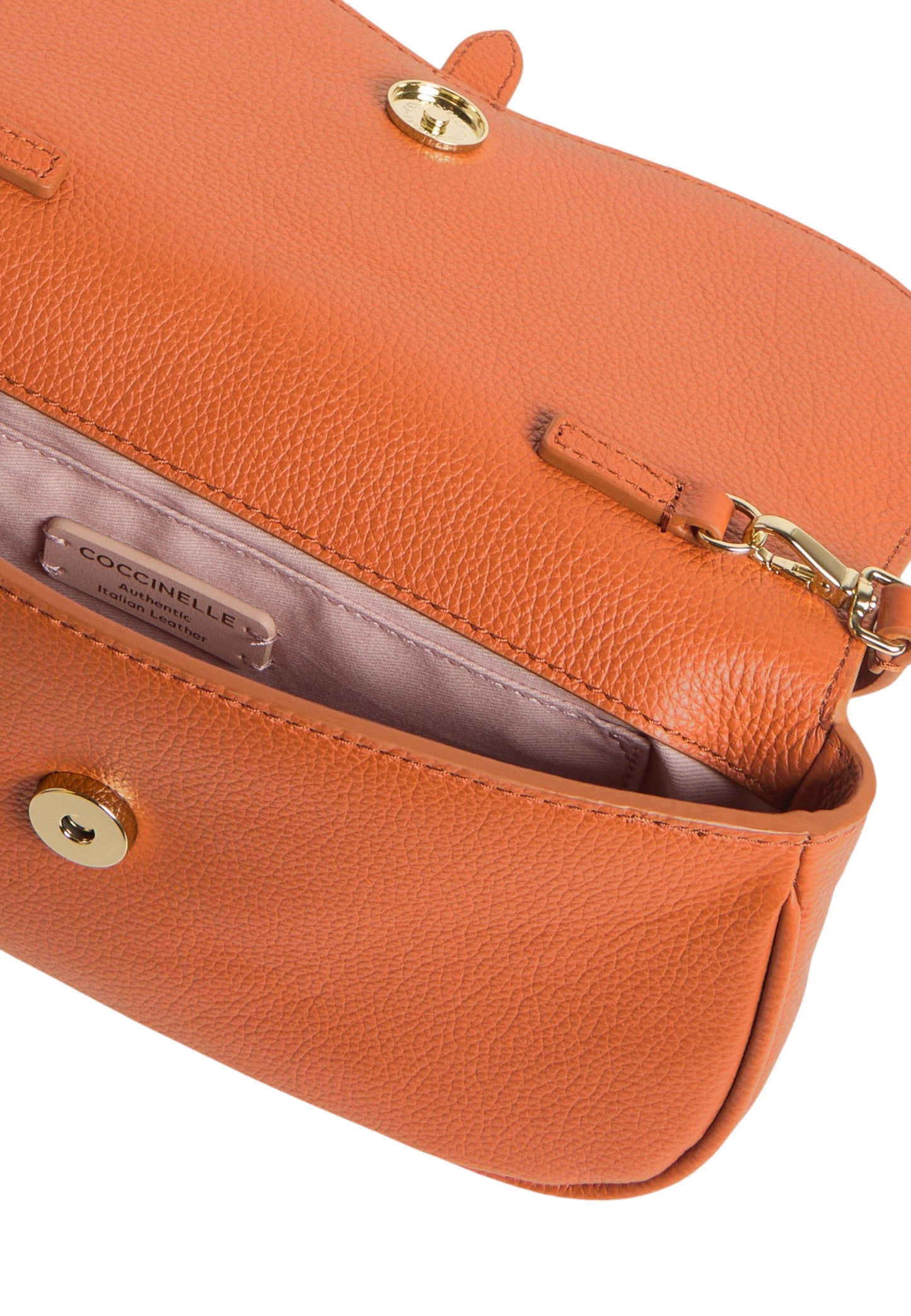 Borsa A Tracolla Donna Coccinelle In Pelle Martellata Fine Coccinelle Mavery Mini E5U7F550101