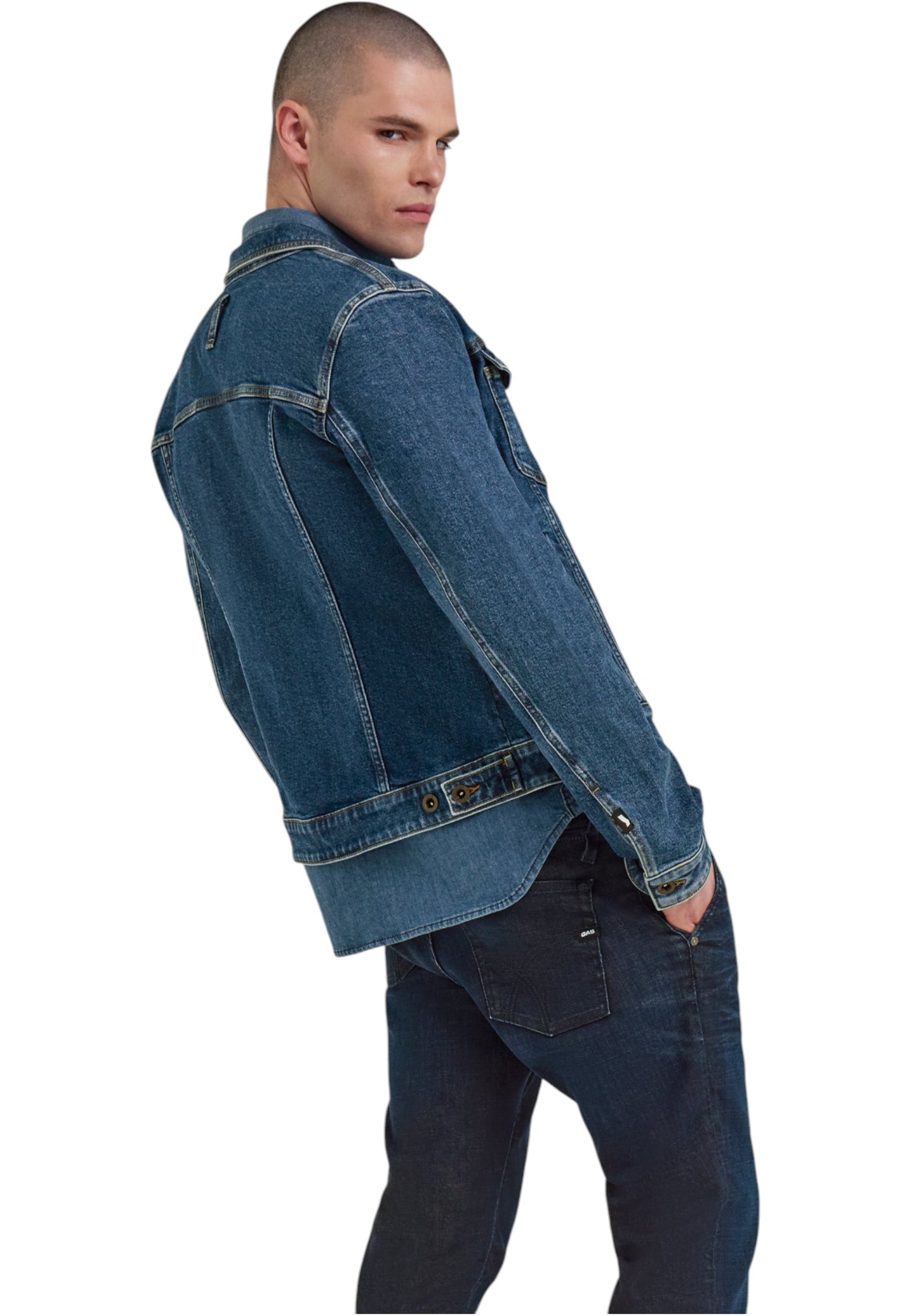 Giacca Jeans Uomo Gas