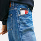Jeans Tapered Fit Donna Tommy Jeans  Jeanie Balloon Rwb DW0DW22991