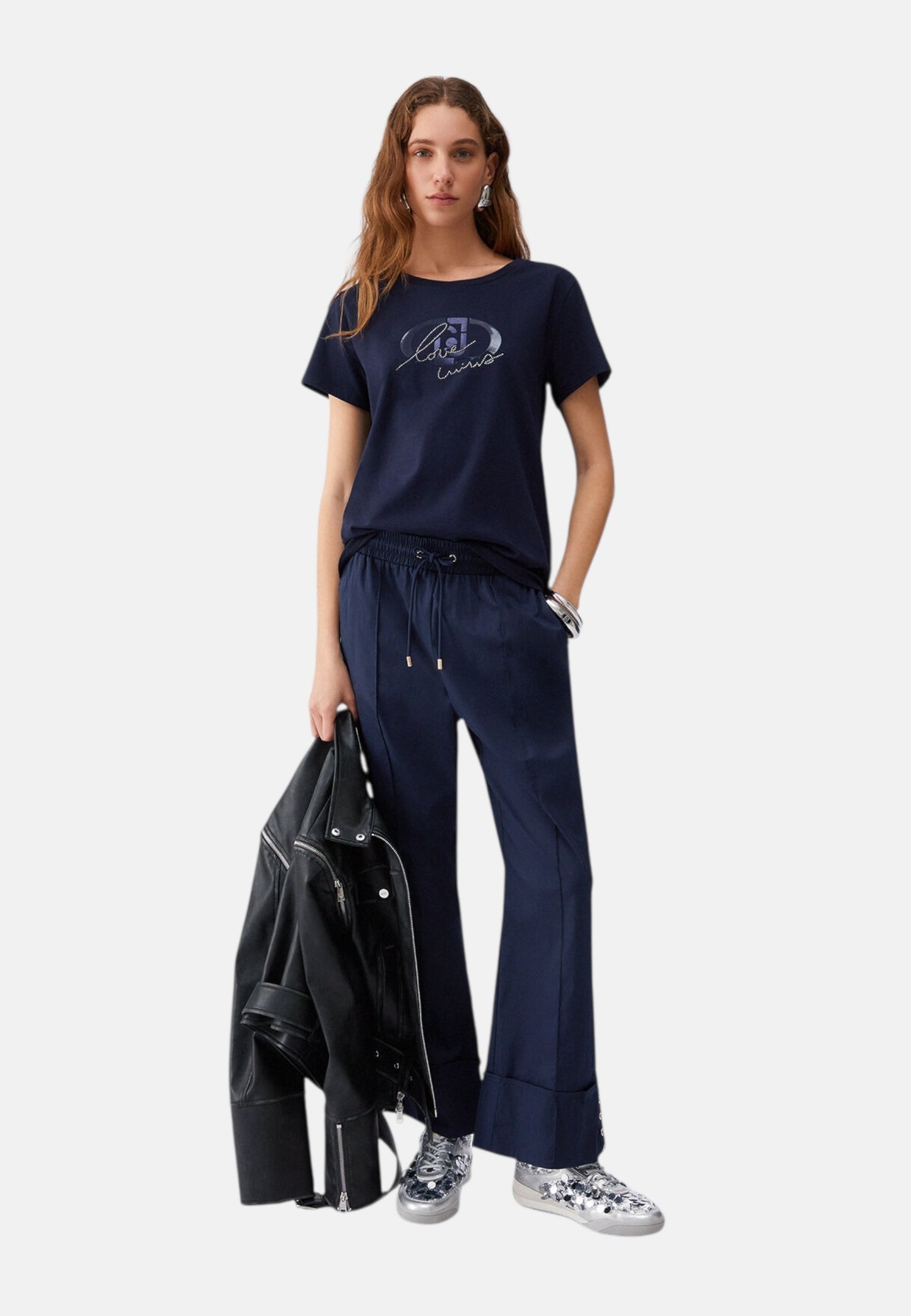T-Shirt Manica Corta Donna Liu Jo Love Eco Line TA6287JS003