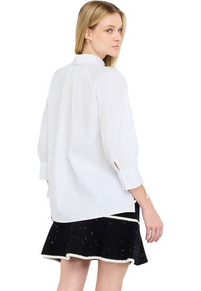 Camicia Manica lunga Donna Liu Jo Con Laccetti  CF5243T3216