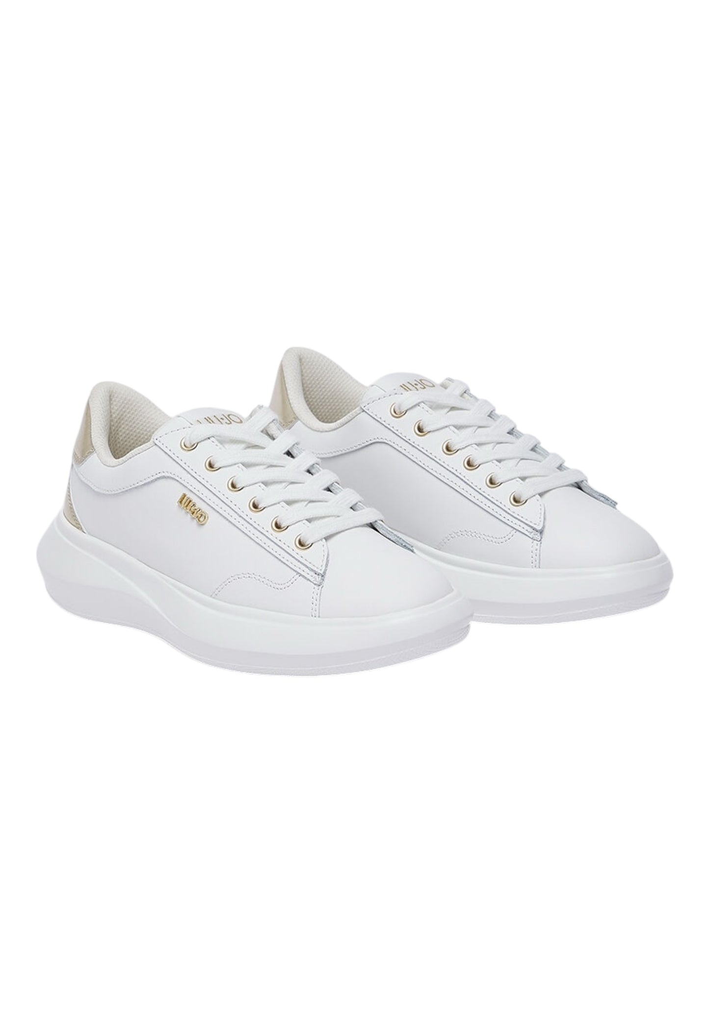 Sneakers Basse Donna Liu Jo In Pelle Di Vitello/Metalli Casper 01 BA6069PX026