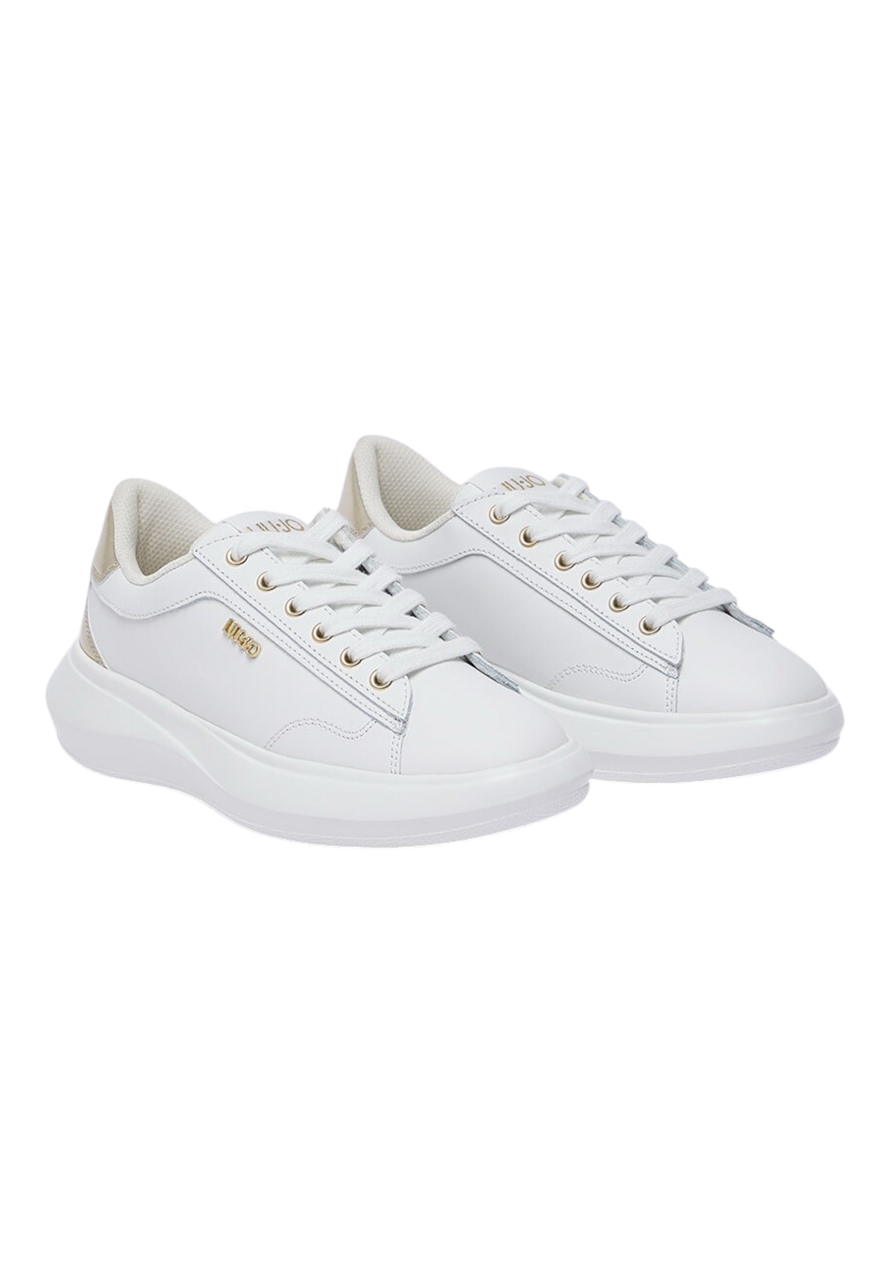 Sneakers Basse Donna Liu Jo In Pelle Di Vitello/Metalli Casper 01 BA6069PX026