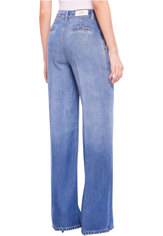 Jeans Wide Leg Donna Gaudi