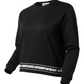 Felpa A Girocollo Donna Moschino Crop  V17339029