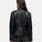 Giacca In Pelle Sintetica Donna Guess  Claudine Biker W6RL52WL850