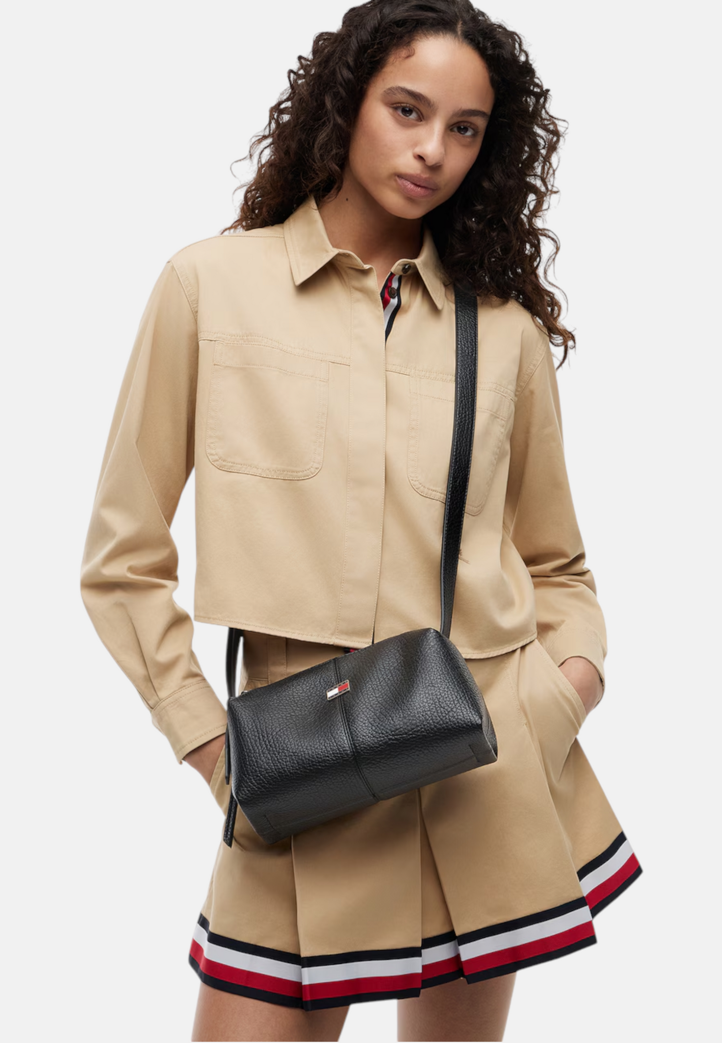 Borsa A Tracolla Donna Tommy Jeans Camera Bag Tjw Slouchy City AW0AW18775