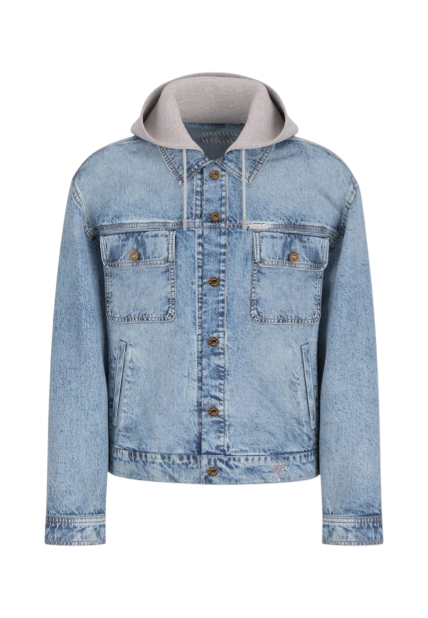 Giacca Jeans Uomo Guess  Gj Cropped Trucker M6RN67D5M5O