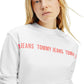 Felpa A Girocollo Donna Tommy Jeans Crop