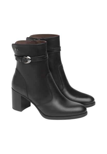 Stivaletti Tronchetti Donna Nero Giardini Tacco 7 CM  I513850D