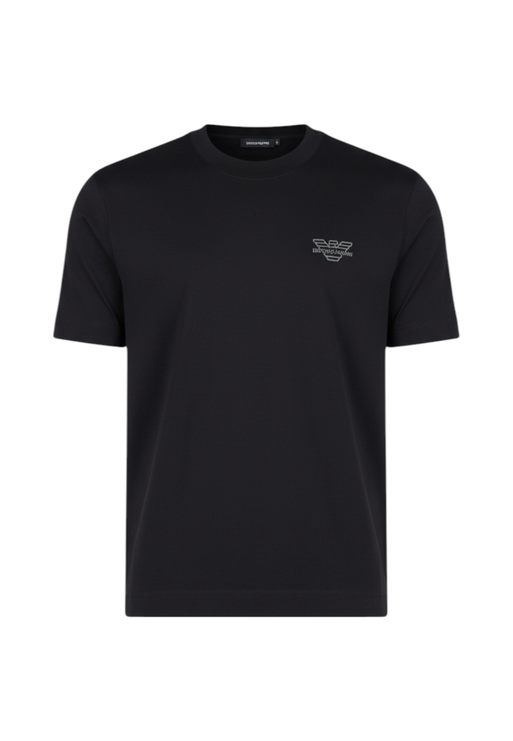 T-Shirt Manica Corta Uomo Emporio Armani Con Logo In Rilievo Aquila 3D1TH31JOCZ