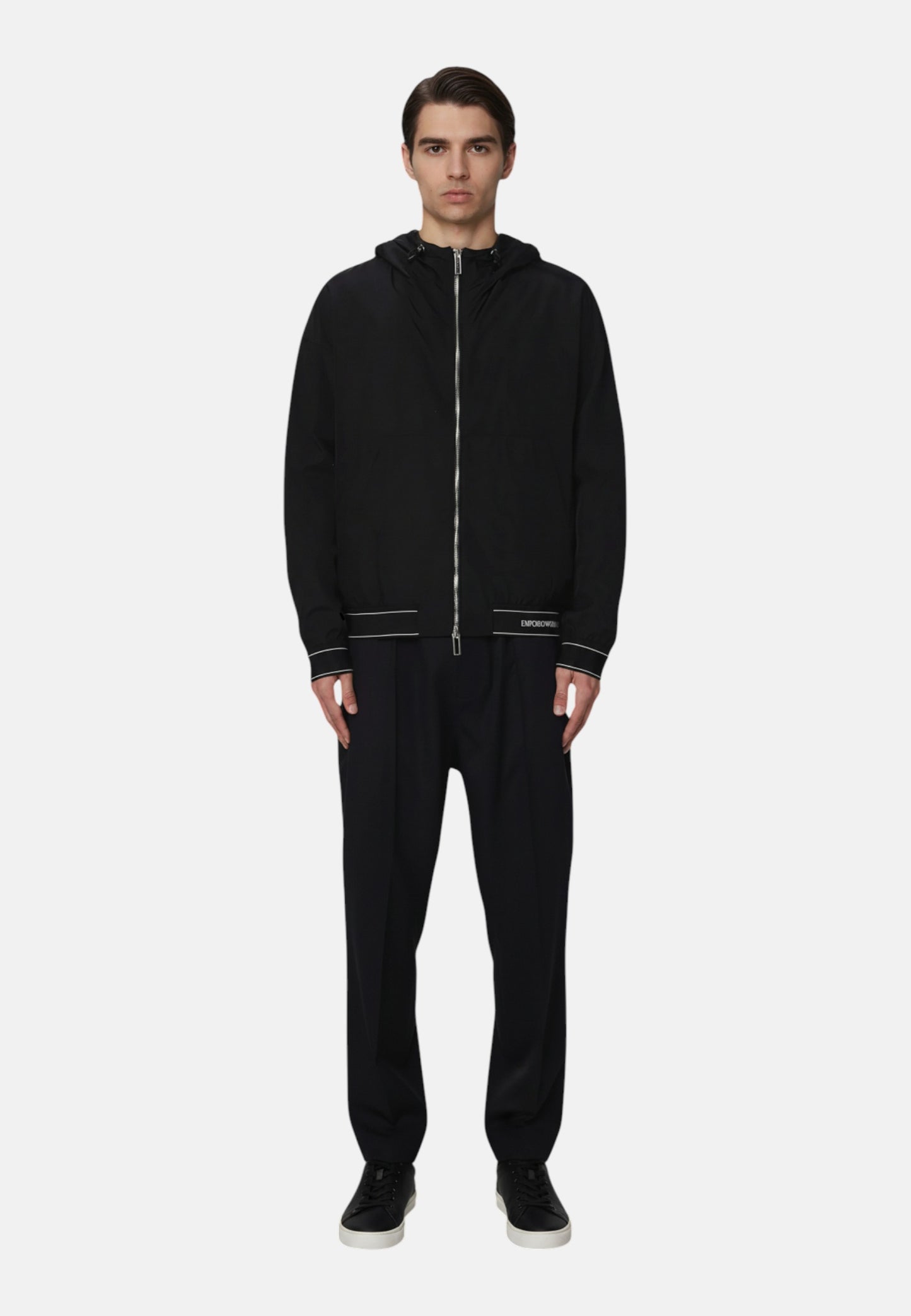 Giacca Leggera Uomo Emporio Armani Con Cappuccio  3R1BR81NKWZ