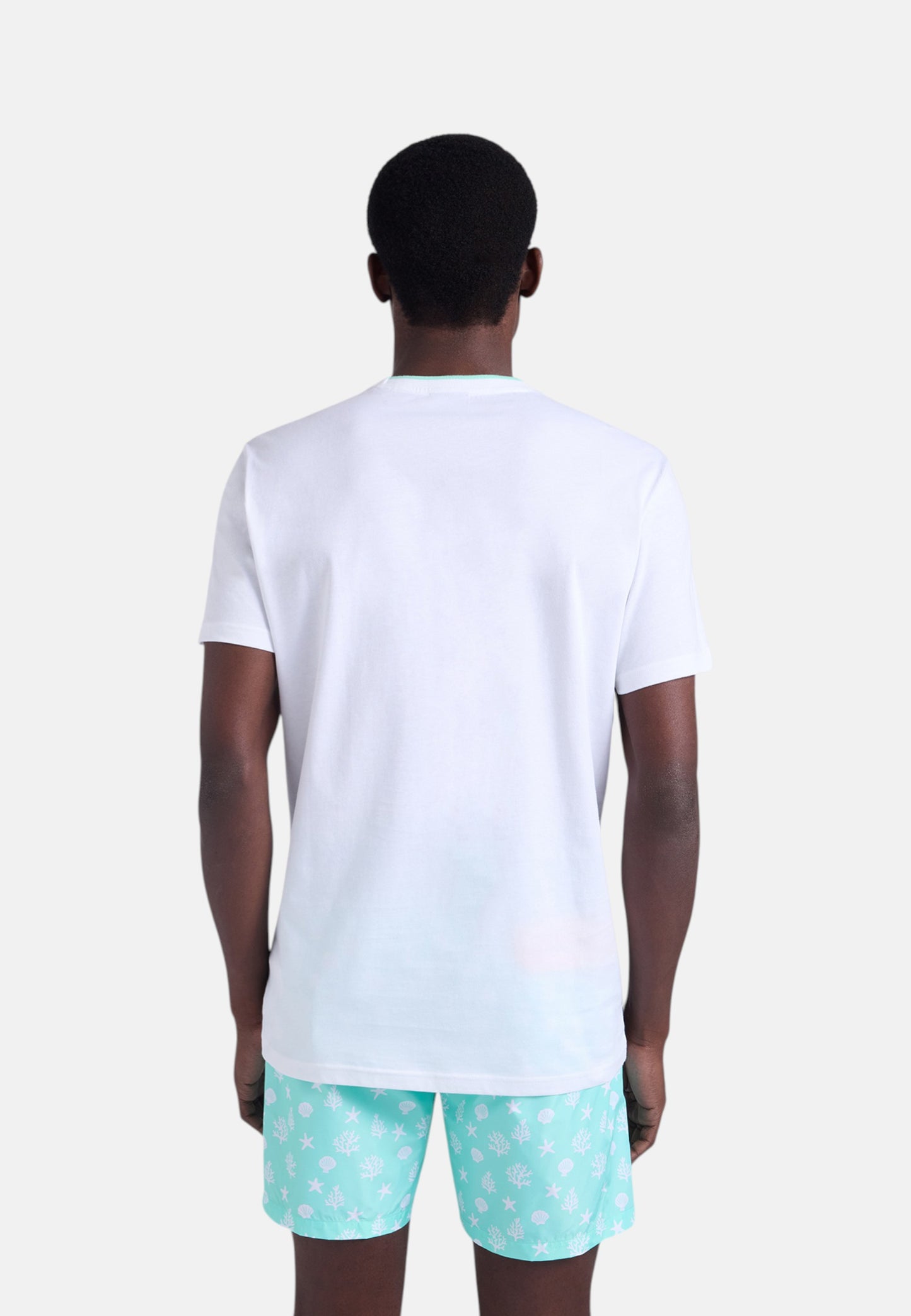 T-Shirt Manica Corta Uomo Harmont & Blaine Con Stampa Mare  IRQ421021055