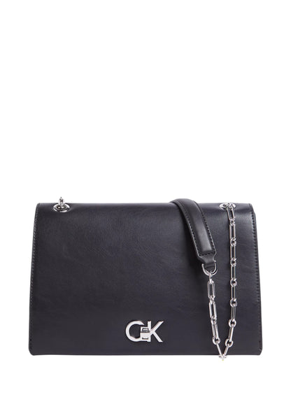 Borsa A Tracolla Donna Calvin klein Medium Chain Ck Re-Lock