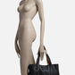 Borsa A Spalla Donna Gattinoni Linea Hellen, Pelle con finiture in similpelle, Formato grande, Shopper Hellen BIGH48271WHN
