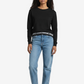Felpa A Girocollo Donna Moschino Crop  V17339029