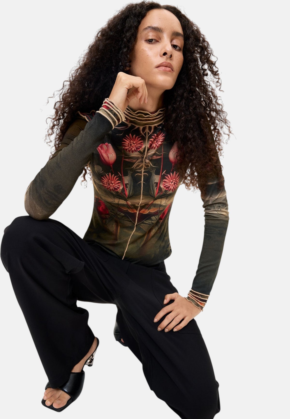 T-Shirt Manica Corta Donna Desigual  Ts Life Is Cool 26WWTK32