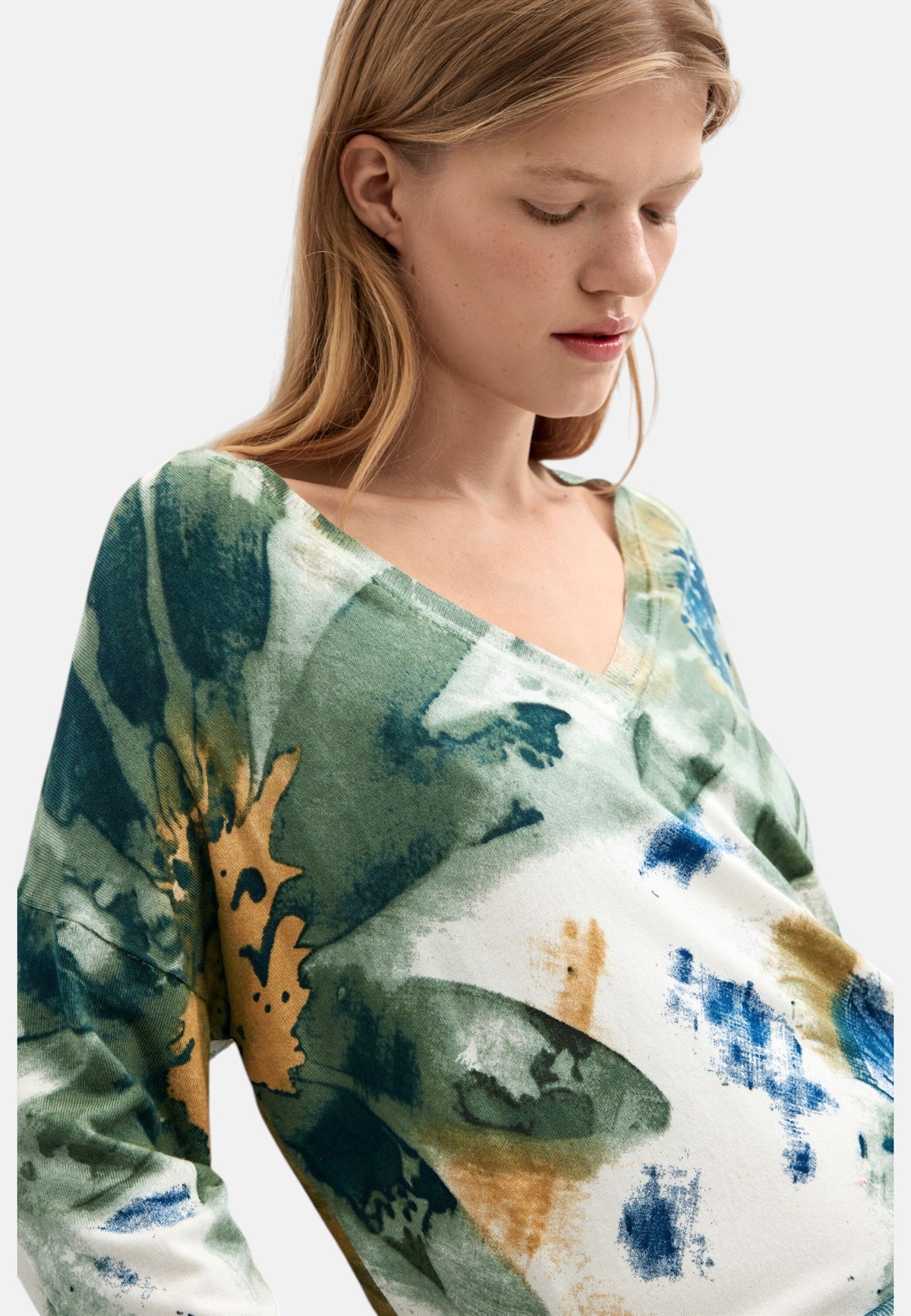 Maglione  Donna Desigual  Jers Coldbotanic 26WWJF38