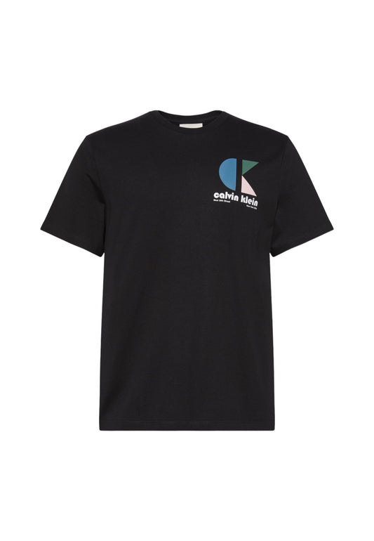 T-Shirt Manica Corta Uomo Calvin klein Jeans  20S Ck Bauhaus Lo LV04RC827G